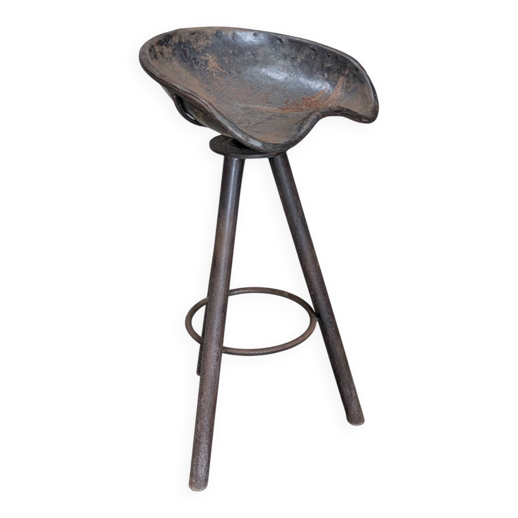 Industrial swivel stool