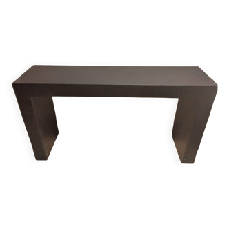 Concrete effect console