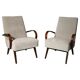Fully renovated midcentury armchairs by Jaroslav Šmídek, 1960´s, set of 2