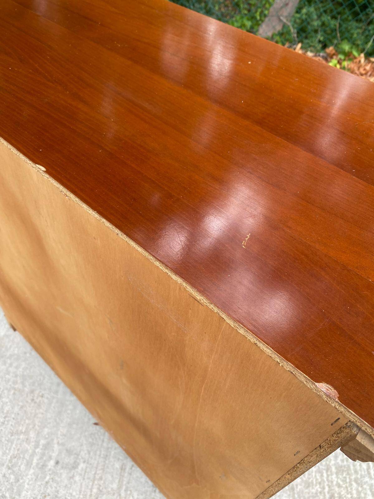 Commode 4 tiroirs style Louis-Philippe Idéal rangement ou projet relooking