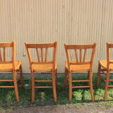 Set of 4 chairs bistro Luterma