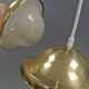 Two very beautiful and original ‘Bubi’ pendant lamps, Denmark, 1960s.