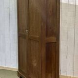 English oak wardrobe from the early 20th century.