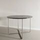Black Mid Century Bauhaus Wooden Chrome "B21" Table by Marcel Breuer, 1930s
