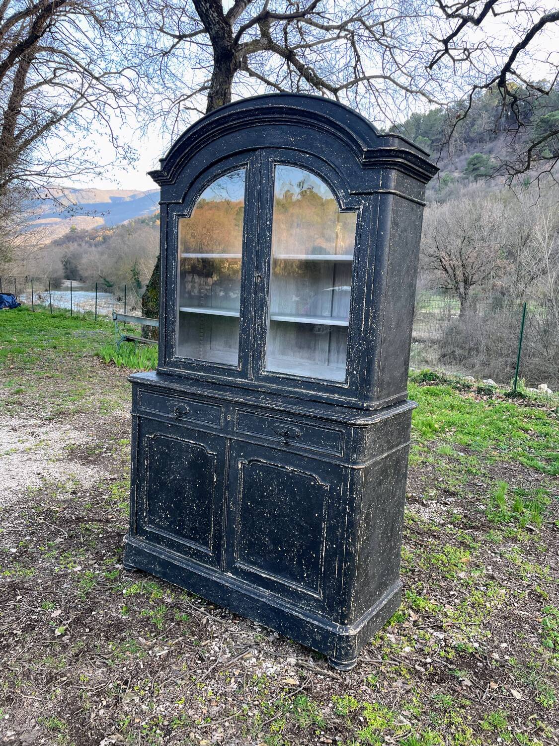 Two-body furniture, 19th century.