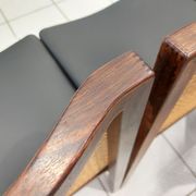 Suite of 6 chairs Italy Tito Agnoli rosewood 1960