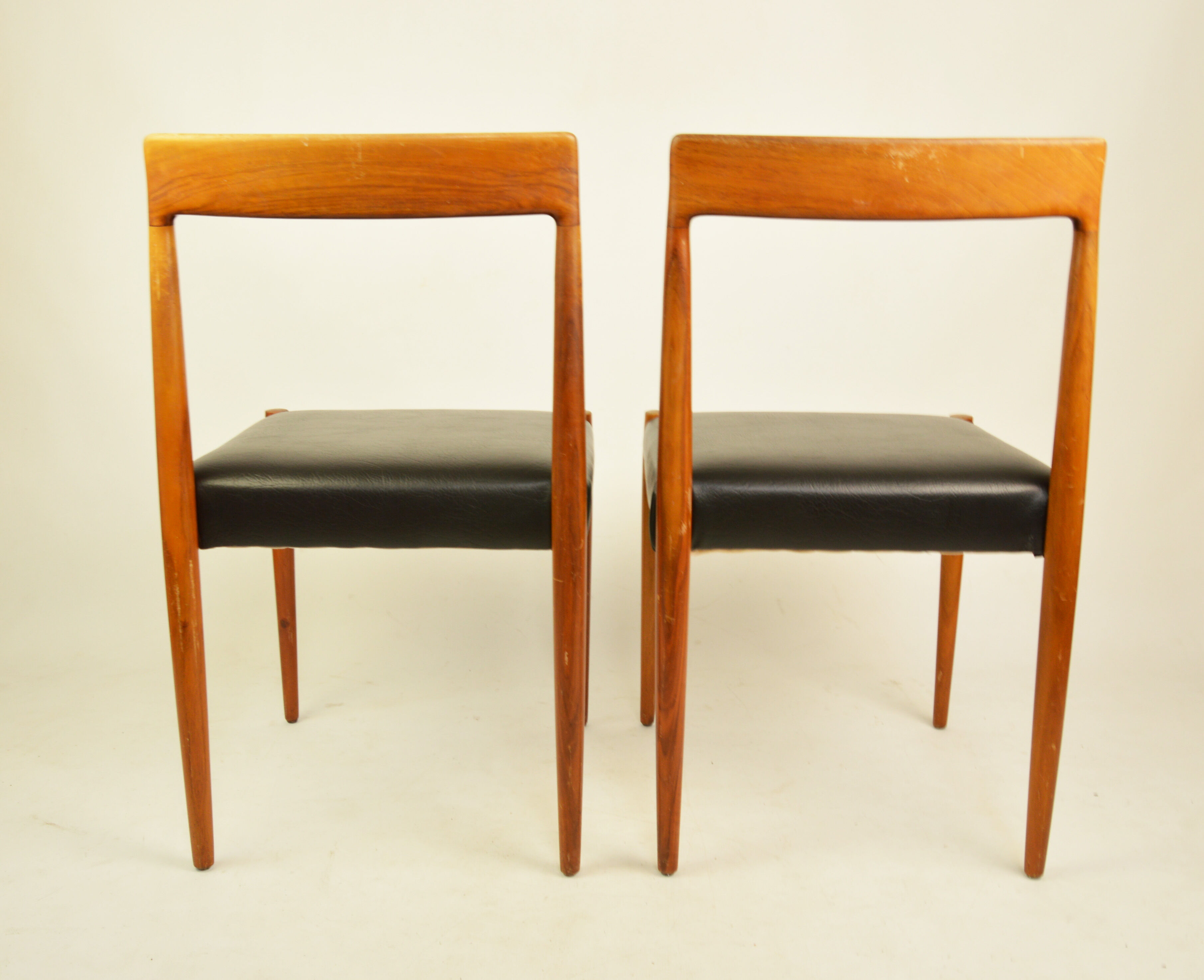 Pair of chairs by L & H. Lubke, Germany, 1960s