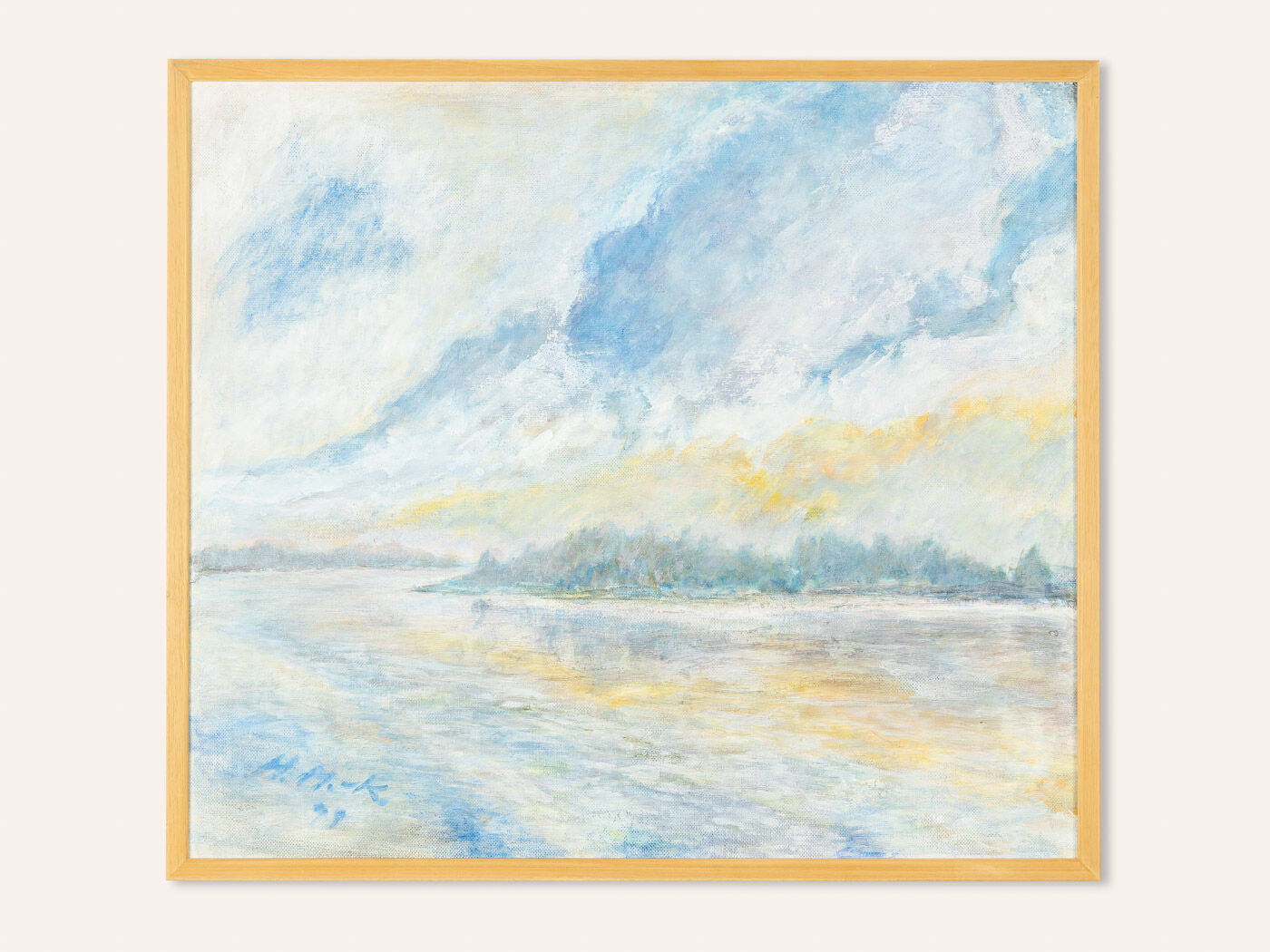 "Blaue Stunde" by Helga Müller