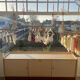 Vintage sideboard 60s beige