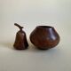 Boite en bois poire