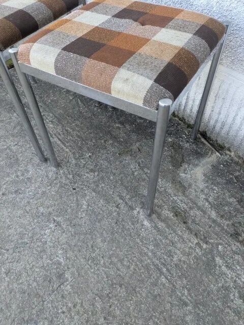 1970s stool pair