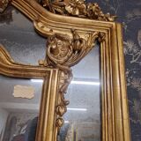 19th century mirror 245 x 145