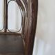 Retro-vintage-Low sideboard-library - cane-wood-rattan-1960s