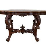 Table ovale d'époque Napoléon III Fin du XIXe siècle