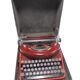 Remington Rand Red Typewriter