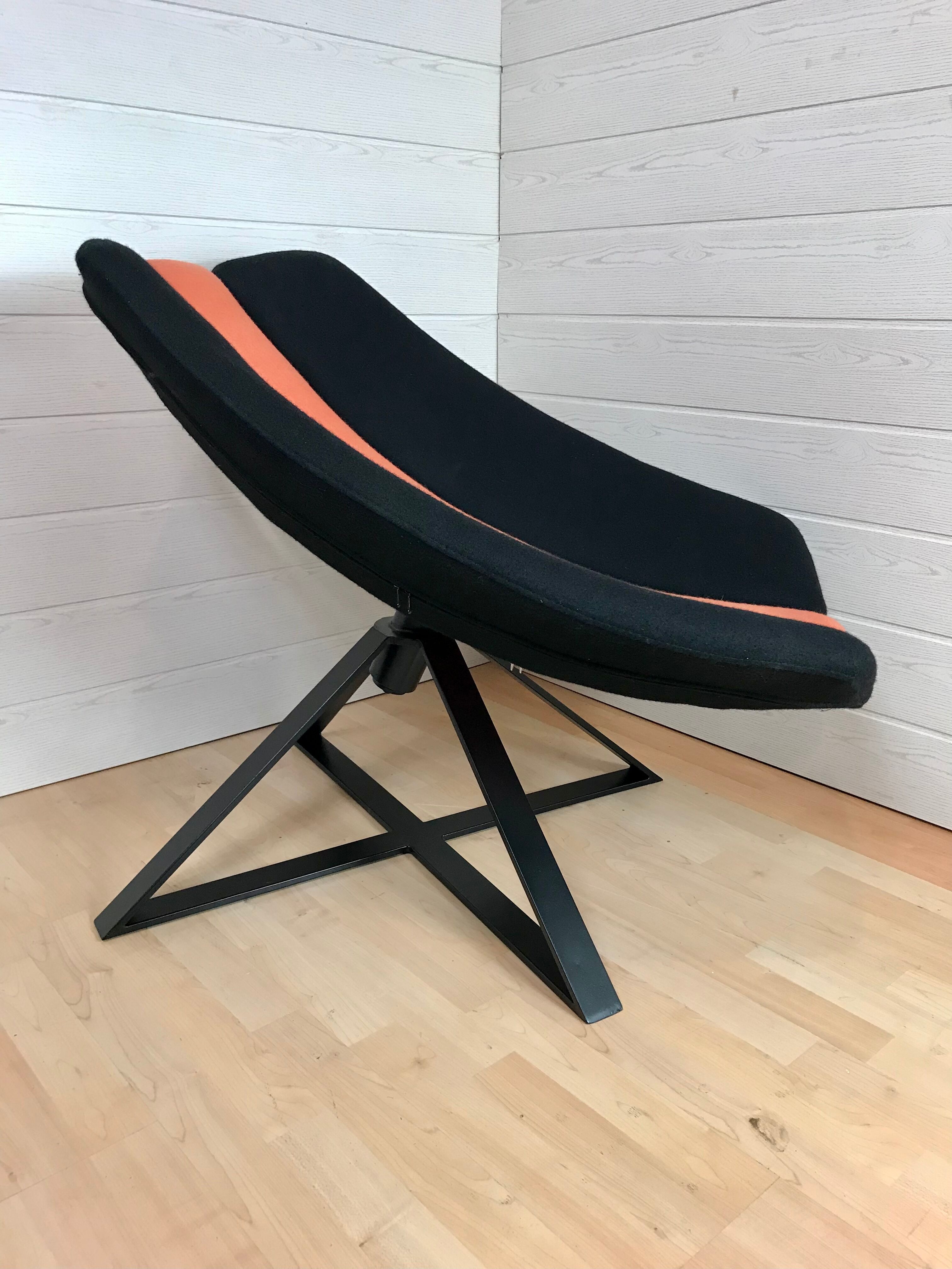 Fauteuil design des années 70