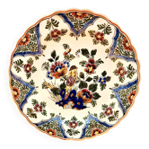 Decorative plate delft - polychrome - holland