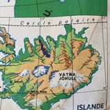 Old school map Scandinavian States