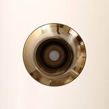 1970s Scandinavian brass ceiling lamp