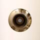 1970s Scandinavian brass ceiling lamp