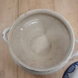 Old soup tureen Digoin and Sarreguemines