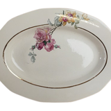 Service dish Oval Vintage "St-Amant-Sté des Grands Établissements Céramique"