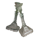 Set of 2 old Portieux torches