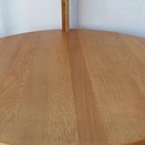 Round Tables with Glass Tops, Set of 3.