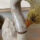 Italian ceramic swan, zoomorphic bottle