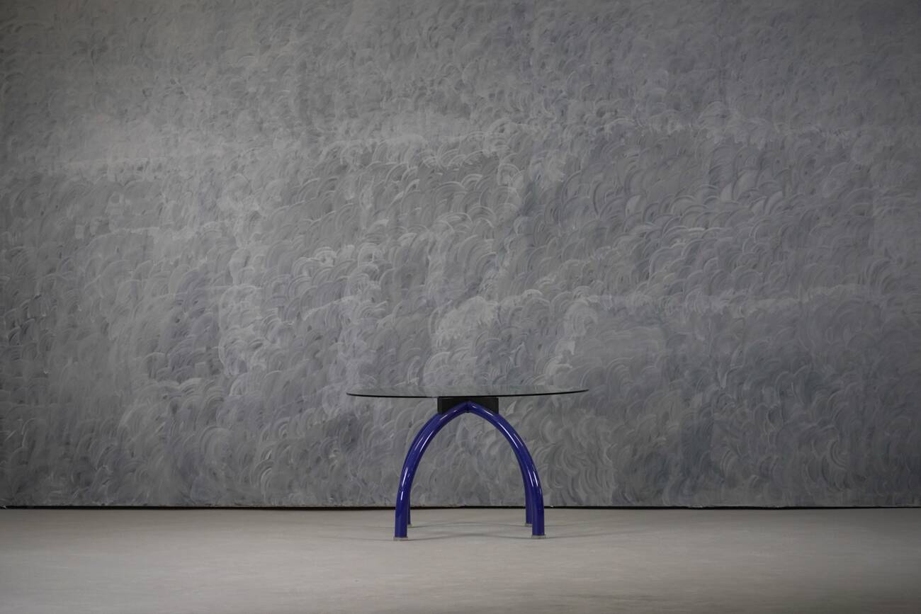 Post-modern Spyder table by Ettore Sottsass for Knoll, Italy, 1980s