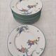 10 flat plates in Limoges porcelain - Haviland