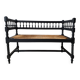 Banc en paille