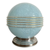 Clichy glass ball ceiling light in Art Deco style