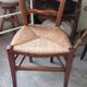 2 chaises paillées