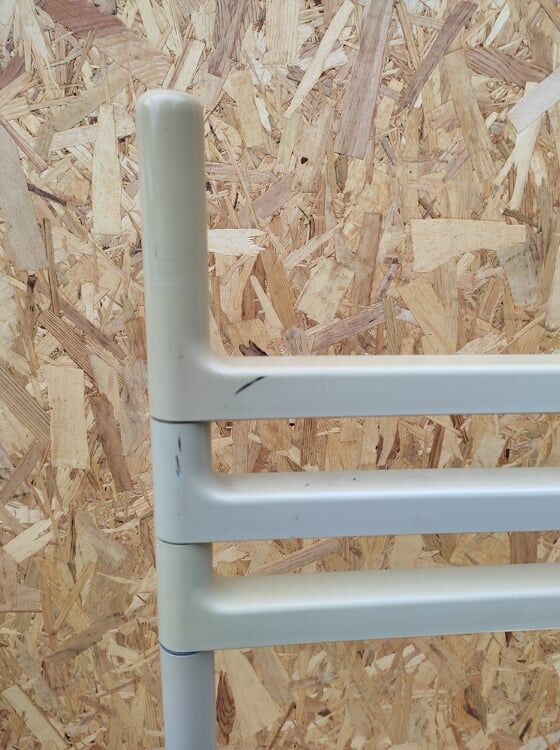 Vintage italian towel rack by makio hasuike for gedy 1970