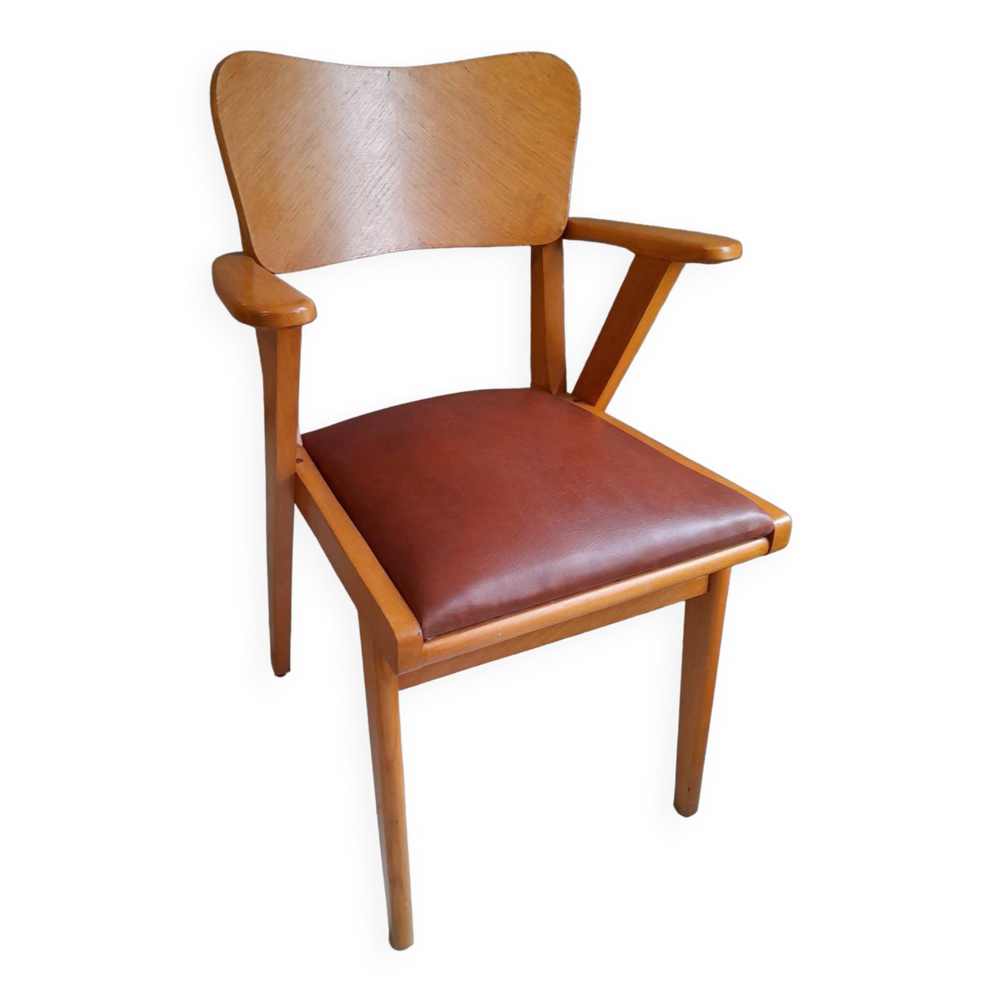 Vintage bridge armchair from the 50s