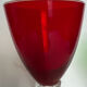 4 coloured stemmed glasses