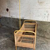 Lit en osier pour enfant