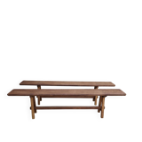 Pair of oak benches