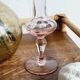 Pink glass soliflore