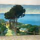 Mediterranean landscape signed from 1970