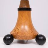 Trio de petites lampes de table des années 1960 avec abat-jour, Hollande