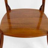 Pedestal table "Olga" by Louis Majorelle in mahogany, France, circa 1900