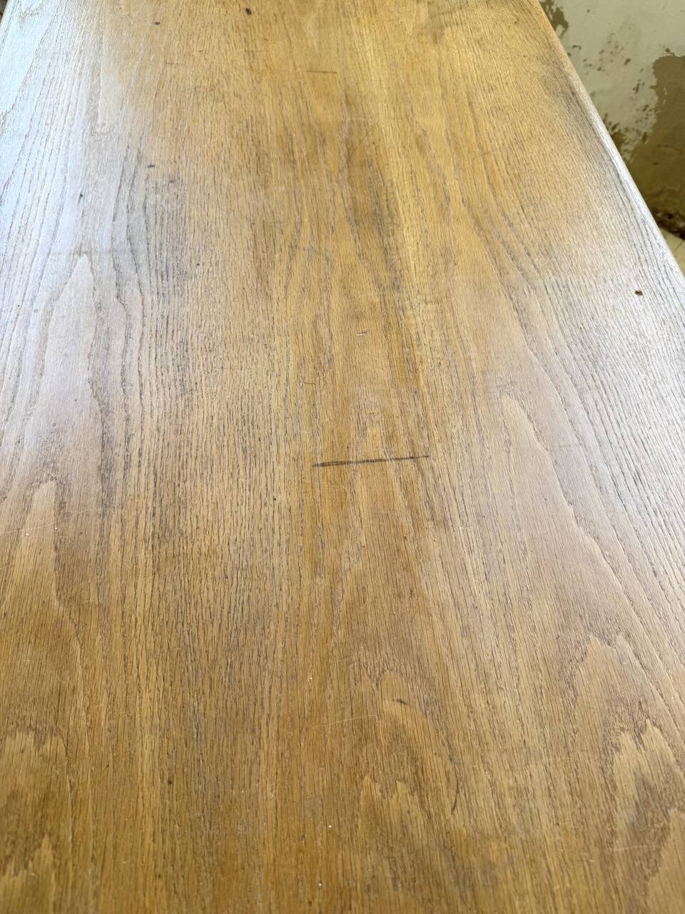 1950s oak office counter