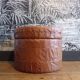 De Sede patchwork leather storage pouf