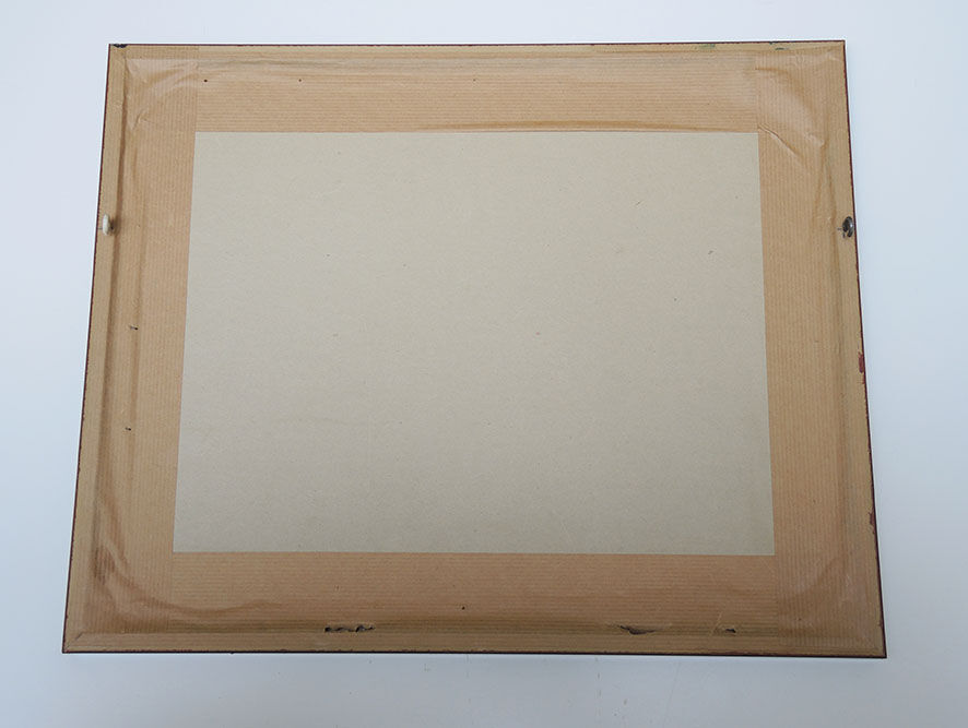 Watercolor painting signed P. Kneppert, The Castle