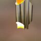 Danish vintage hanging lamp, model Pantre designed Bent Karlby for Lyfa in the 60s.