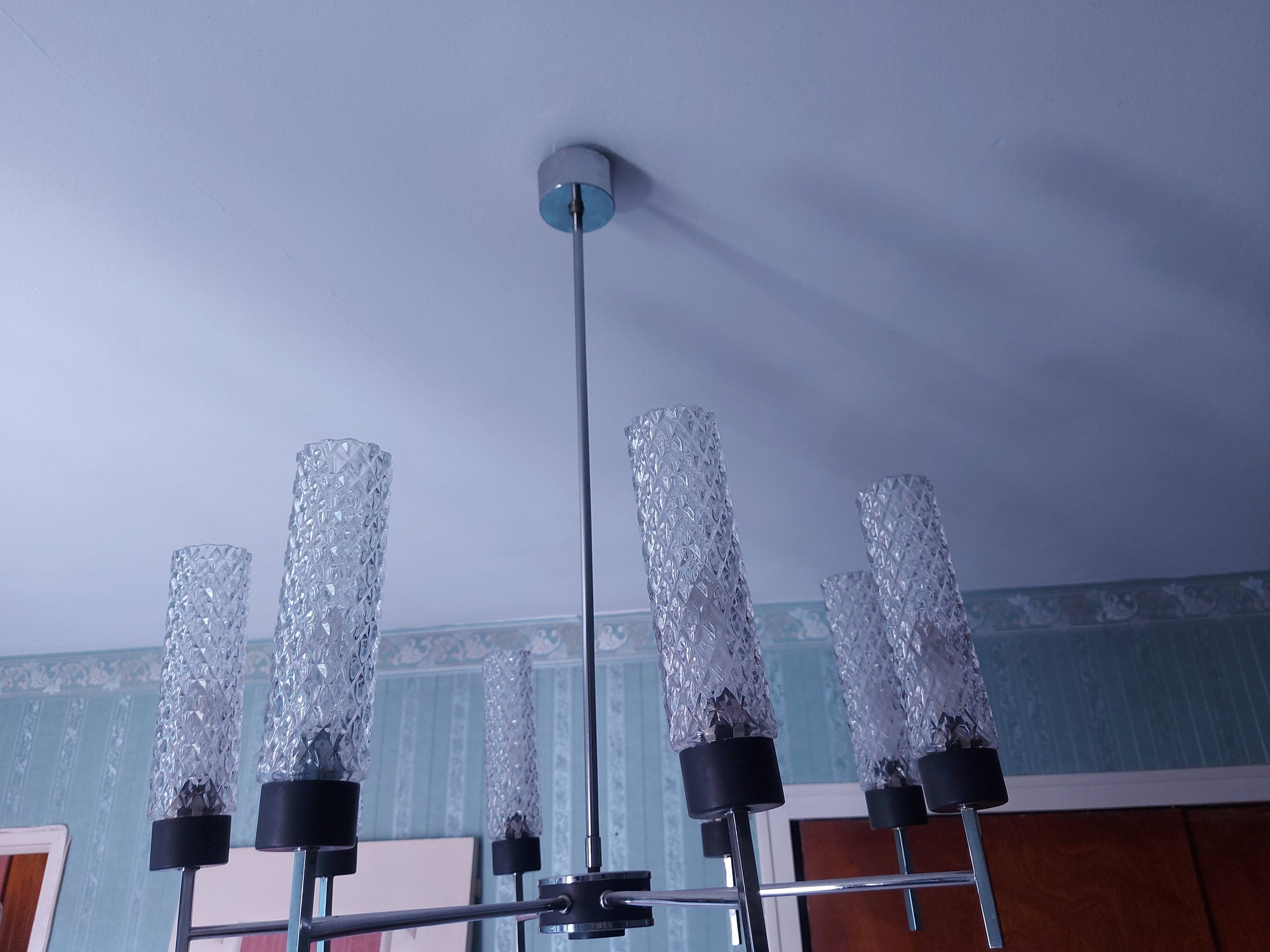 Chandelier vintage 60s