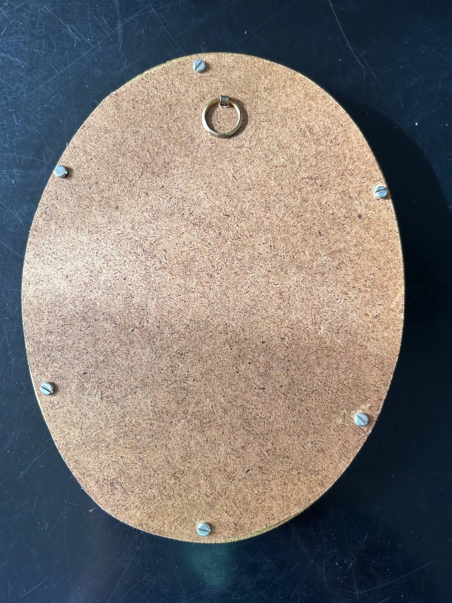 old mirror gilded with fine gold