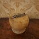 "Silver Match" table lighter in genuine alabaster - Design France 1960